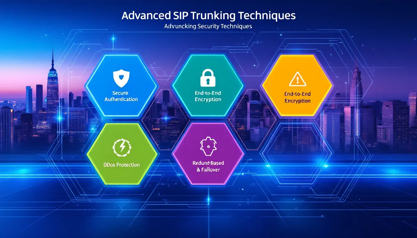 Advanced techniques for SIP trunking security.